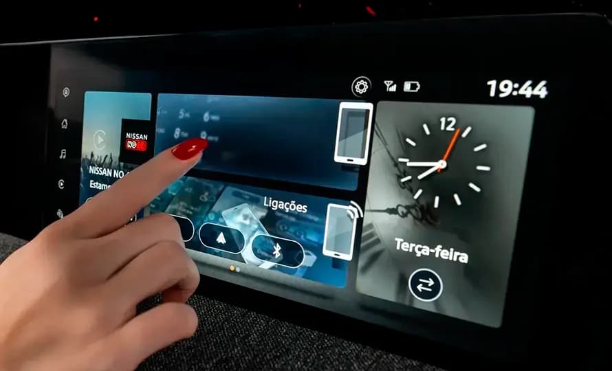 Android Auto® e Apple Carplay sem fio